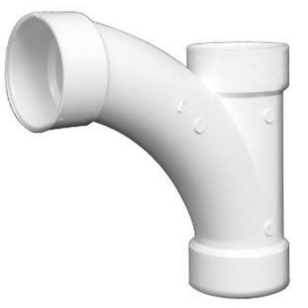 Charlotte Pipe And Foundry Charlotte Pipe Schedule 40 2 in. Hub X 2 in. D Hub PVC Long Turn Wye 1 pk PVC005010800